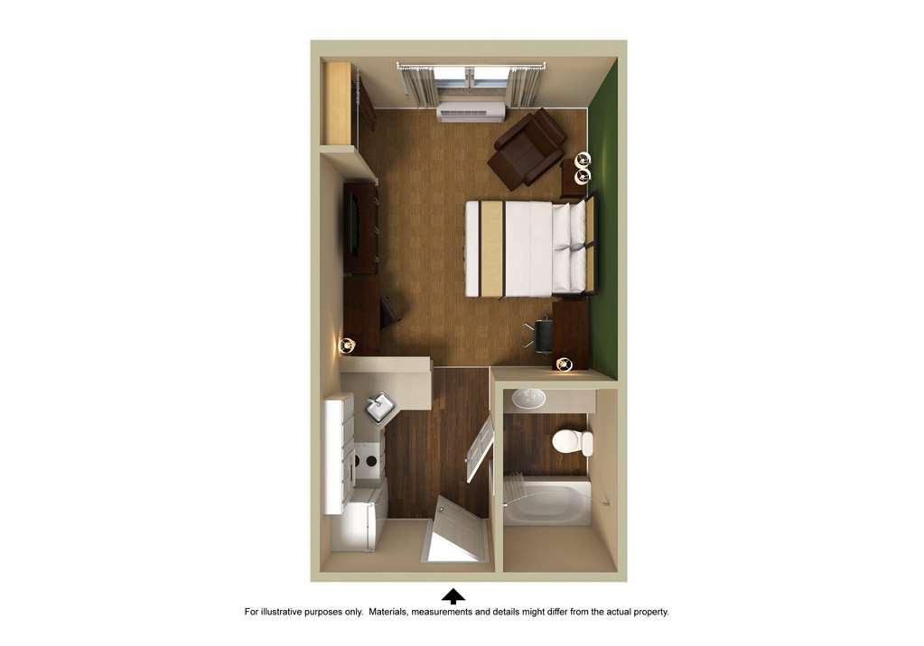 Extended Stay America Select Suites - Atlanta - Alpharetta - Rock Mill Rd Rum bild